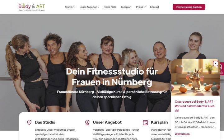Screenshot of body-and-art.de