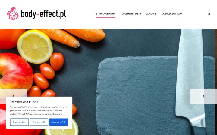 Screenshot of body-effect.pl