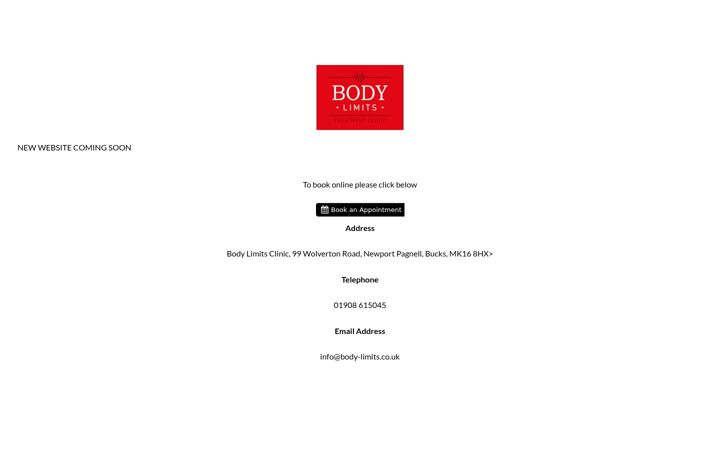 Screenshot of body-limits.co.uk
