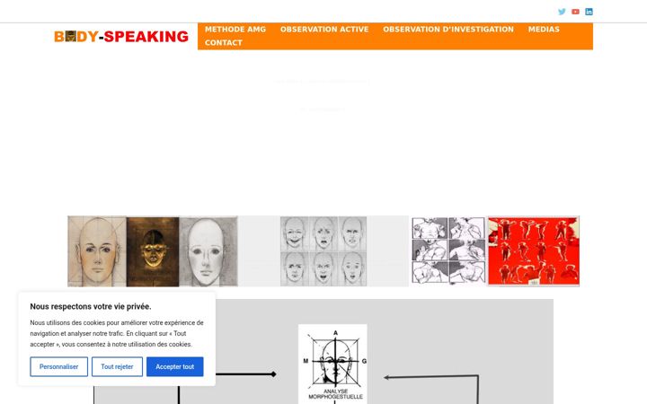 Screenshot of body-speaking.com