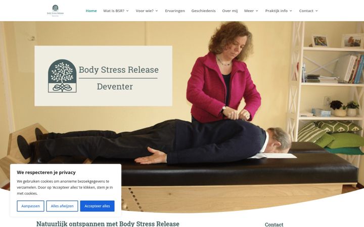 Екранна снимка на body-stress-release-deventer.nl