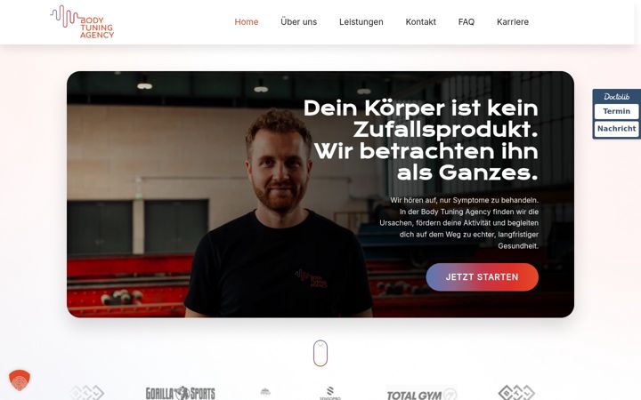 Screenshot of body-tuning-agency.com