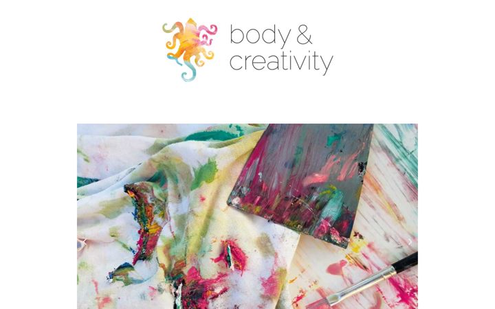Screenshot of bodyandcreativity.com
