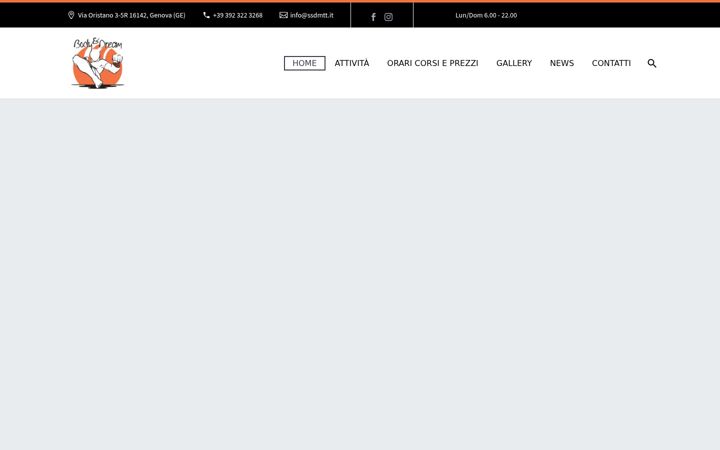 Screenshot of bodyanddream.it