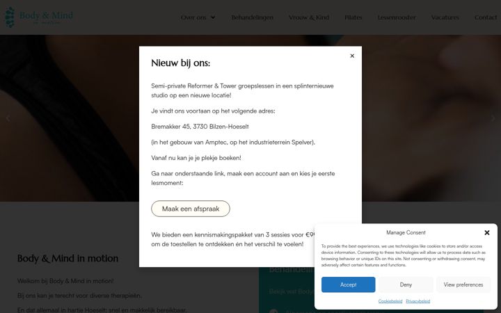 Captura de pantalla de bodyandmind-inmotion.com