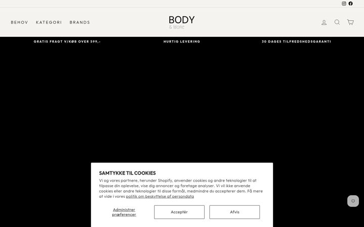 Screenshot of bodyandmore.dk