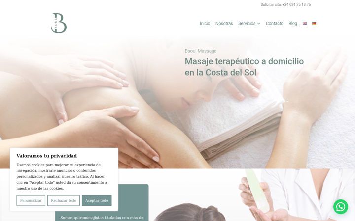 Captura de pantalla de bodyandsoul.es