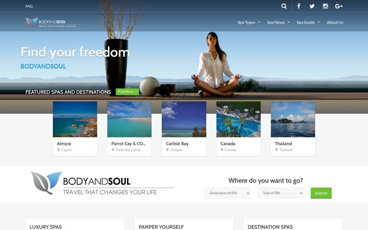 Screenshot of bodyandsoul.world