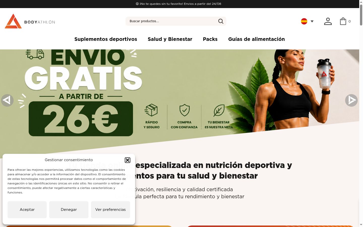 Sutikimo reklamjuostės, rodytos prieš bet kokią sąveiką, ekrano kopija