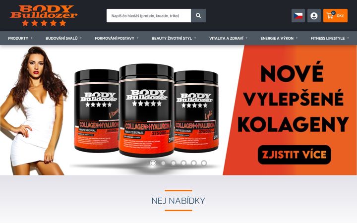 Screenshot of bodybulldozer.cz