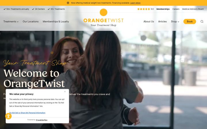 Screenshot ta' bodybyorangetwist.com