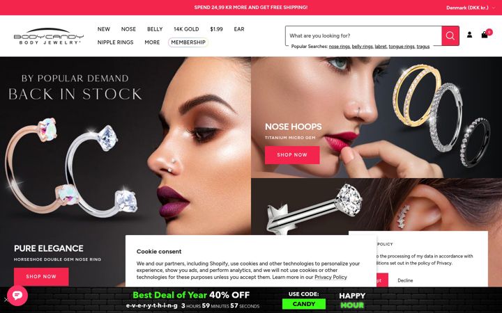 Screenshot of bodycandy.com