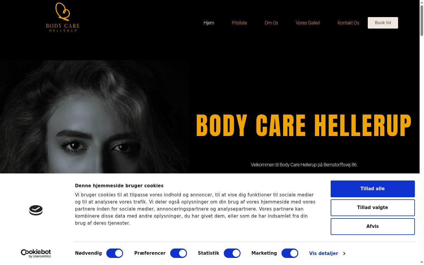 Screenshot tal-banner tal-kunsens muri qabel kwalunkwe interazzjoni