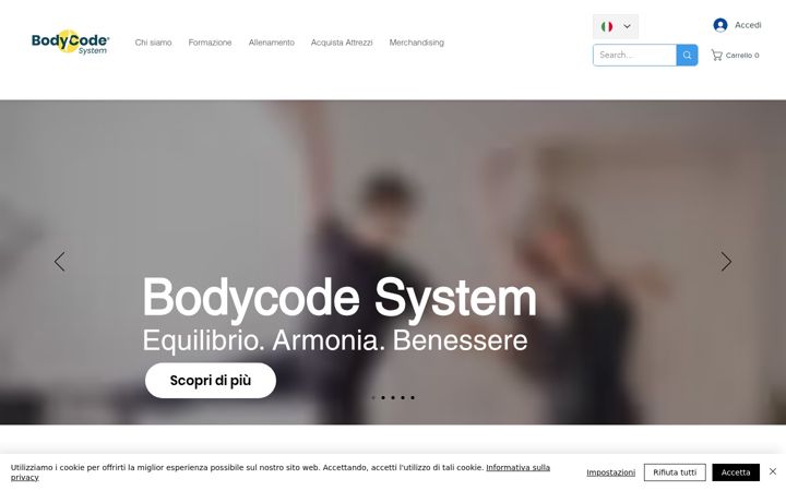 Screenshot von bodycodesystem.com