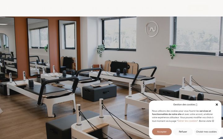 Captura de pantalla de bodyflow.fitness