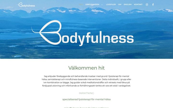Screenshot of bodyfulness.se