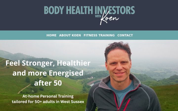 Screenshot of bodyhealthinvestors.com