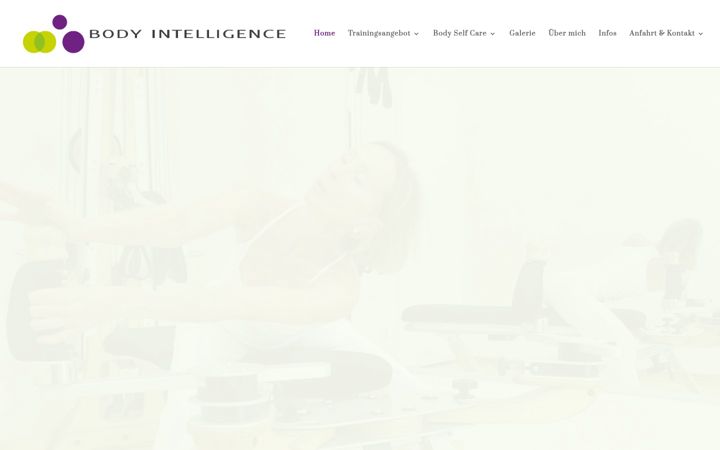 Screenshot of bodyintelligence.de