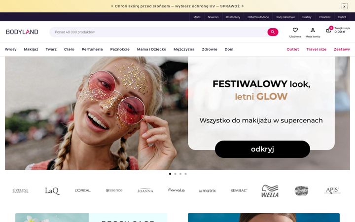 Screenshot of bodyland.pl