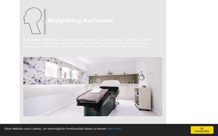 Screenshot of bodylift-karlsruhe.de