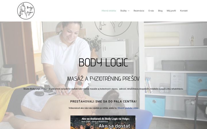 Screenshot of bodylogic.sk