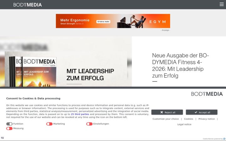 Screenshot of bodymedia-coaching.de