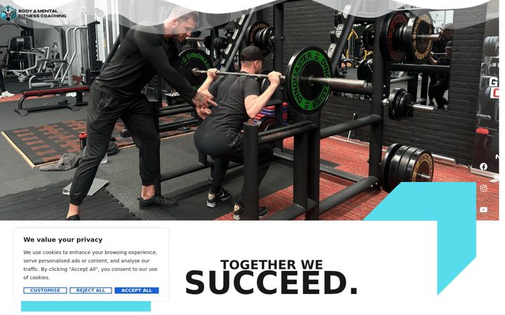 Skärmbild av bodymentalcoaching.nl