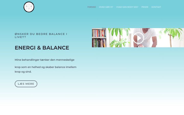Screenshot of bodymindharmony.dk
