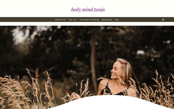 Screenshot of bodymindtanja.de