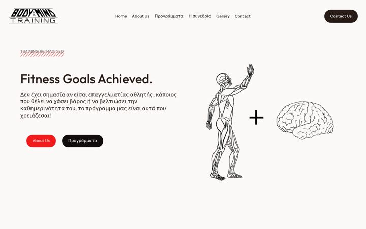 Screenshot of bodymindtraining.eu