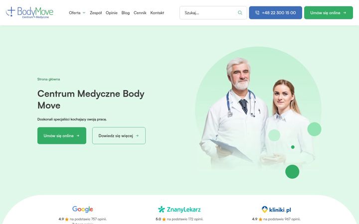 Captura de ecrã de bodymove.pl