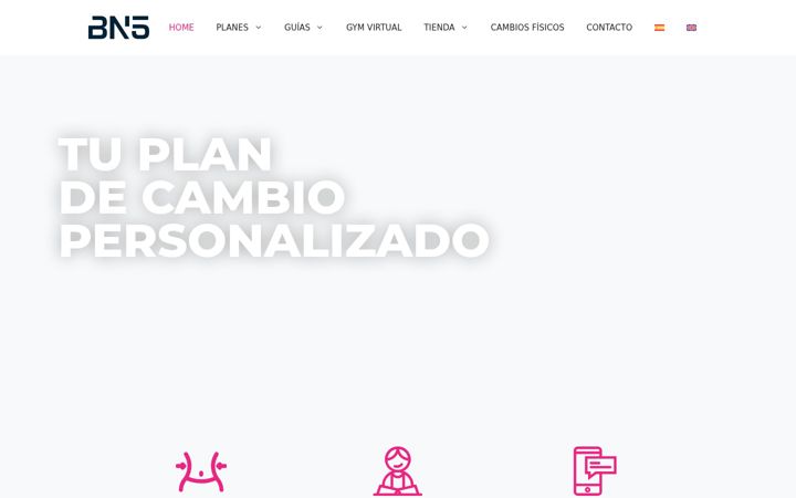 Screenshot of bodynutricion5.com