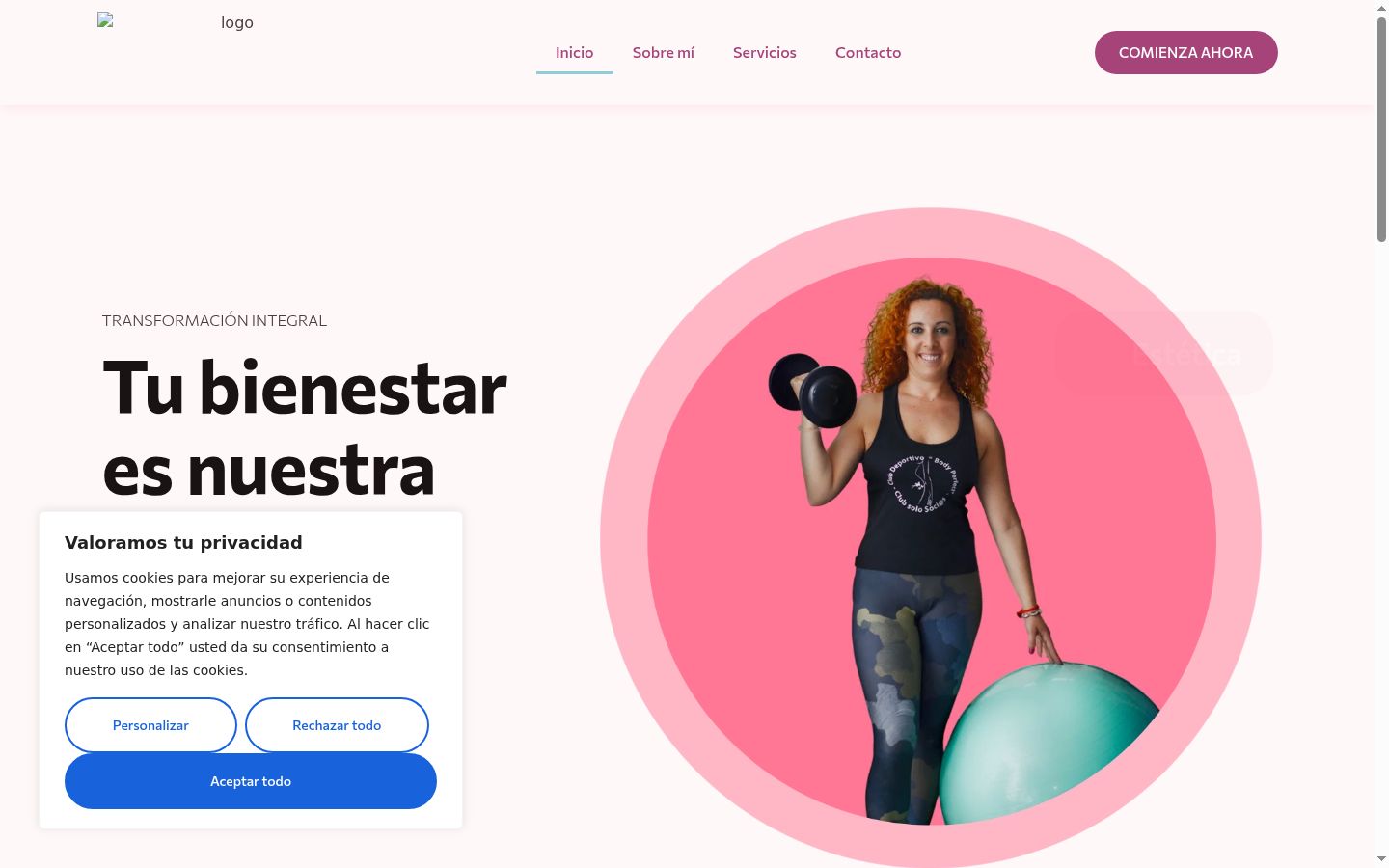 Sutikimo reklamjuostės, rodytos prieš bet kokią sąveiką, ekrano kopija