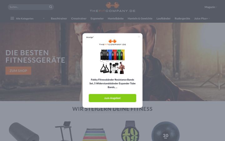 Screenshot of bodyplanet-nutrition.de