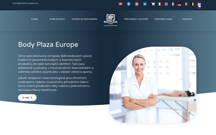 Screenshot of bodyplaza.cz