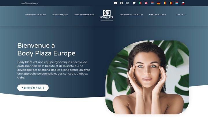 Screenshot of bodyplaza.fr
