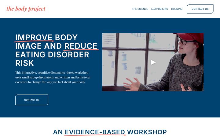 Screenshot of bodyprojectworkshop.org