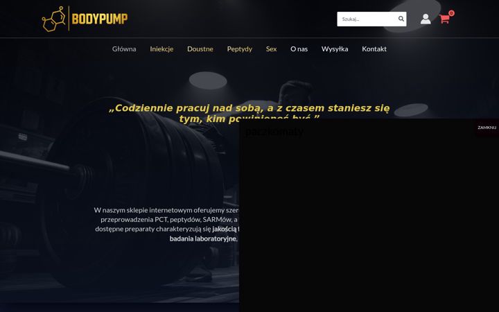 Skærmbillede af bodypump.pl