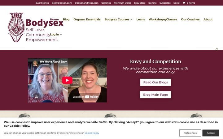 Screenshot of bodysex.com