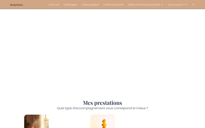 Screenshot of bodysolara.fr