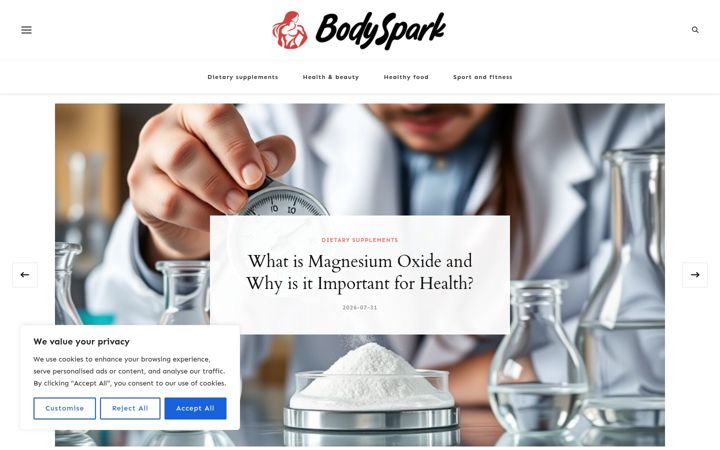 Screenshot of bodyspark.co.uk