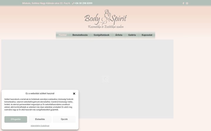 Skärmbild av bodyspirit.hu