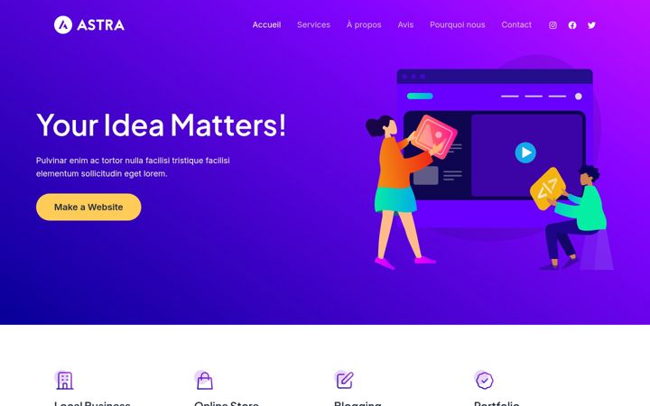 Screenshot of bodystart.fr