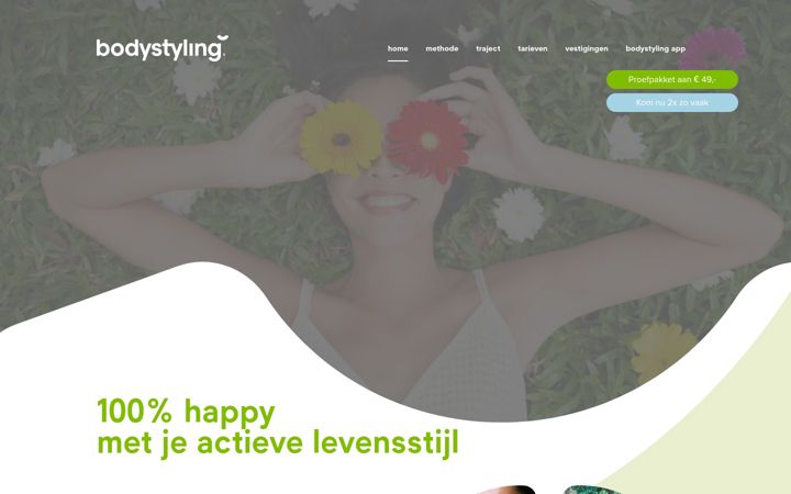 Capture d'écran de bodystyling.be