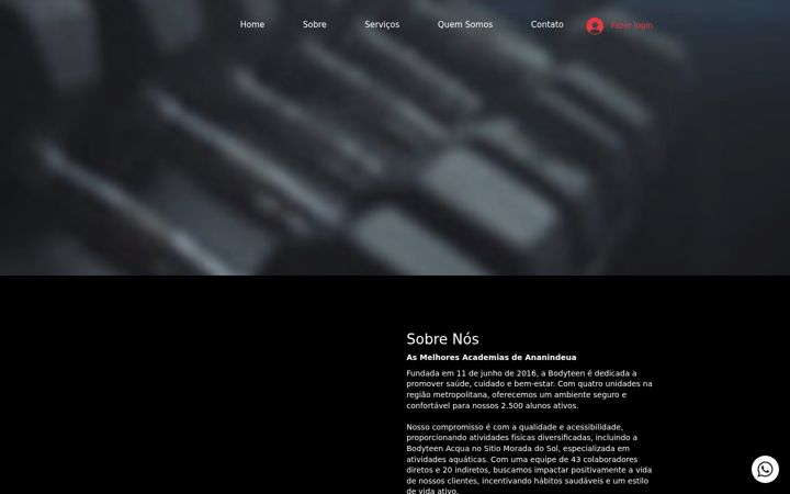 Screenshot of bodyteenacademias.com