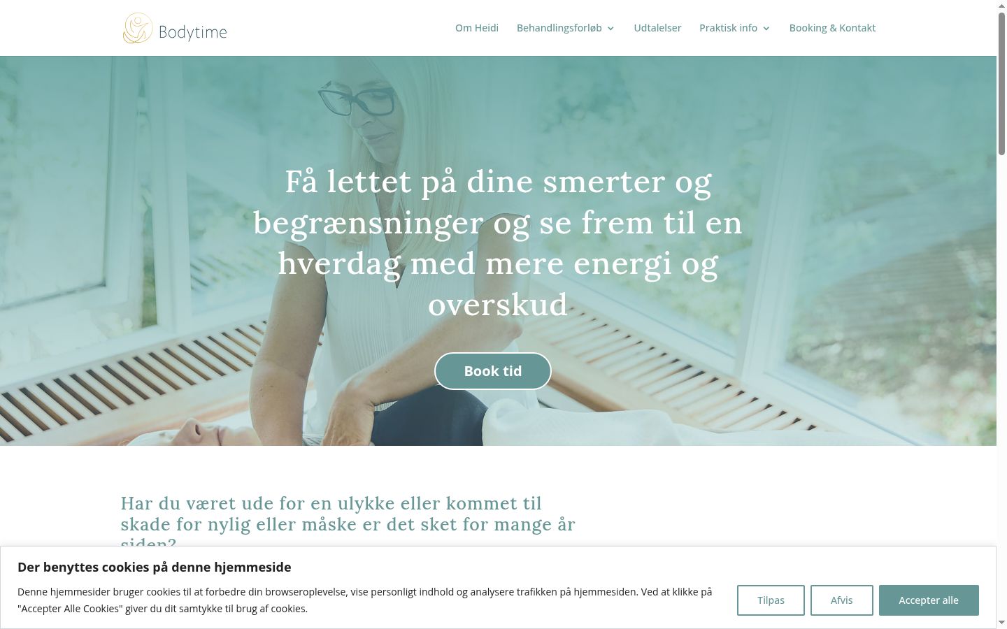 Screenshot van de toestemmingsbanner zoals getoond vóór enige interactie