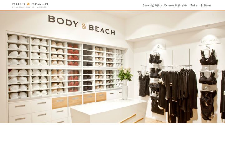 Screenshot of bodyundbeach.de