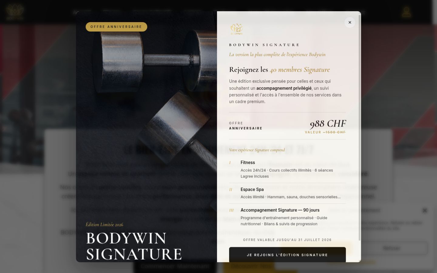 Zrzut ekranu banera zgody wyświetlanego przed jakąkolwiek interakcją