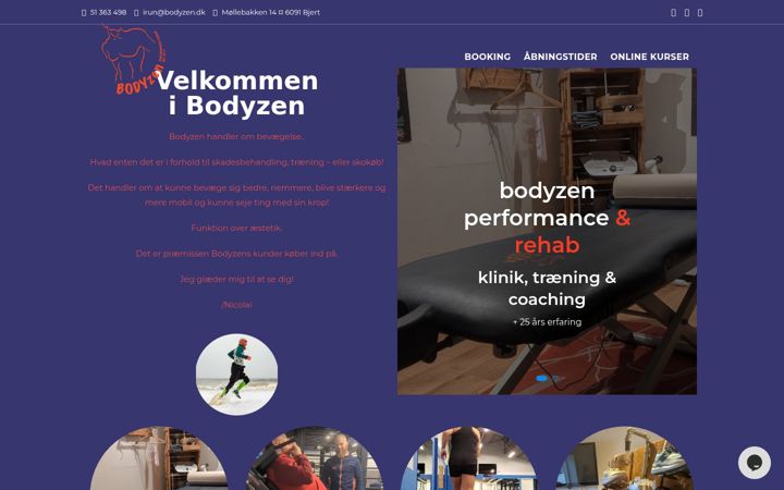 Ekraanipilt saidist bodyzen.dk