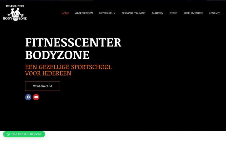 Screenshot of bodyzone.cc